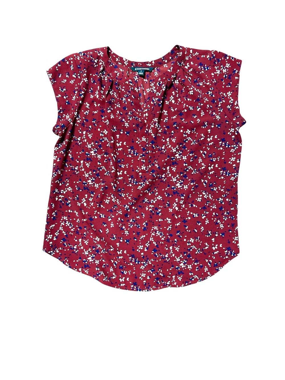 Red floral Hawthorn 41 top